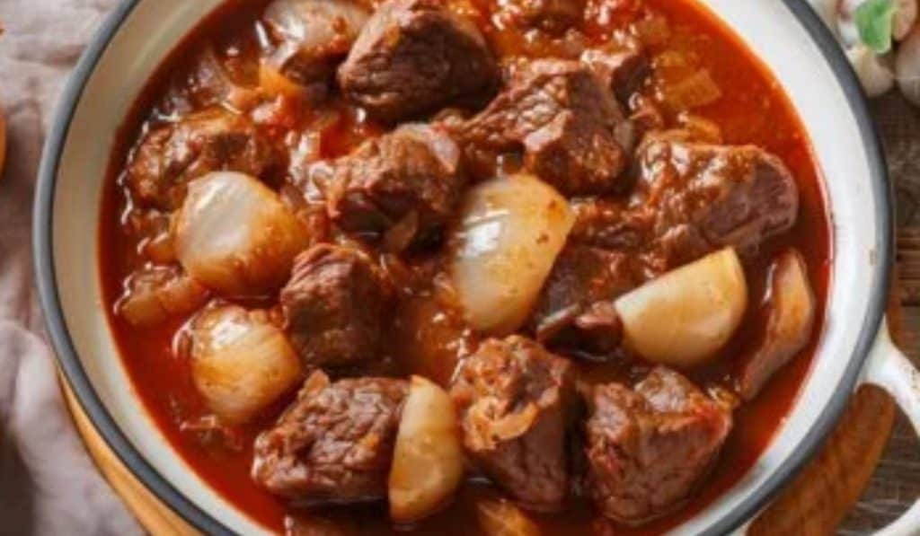 Stifado Recept