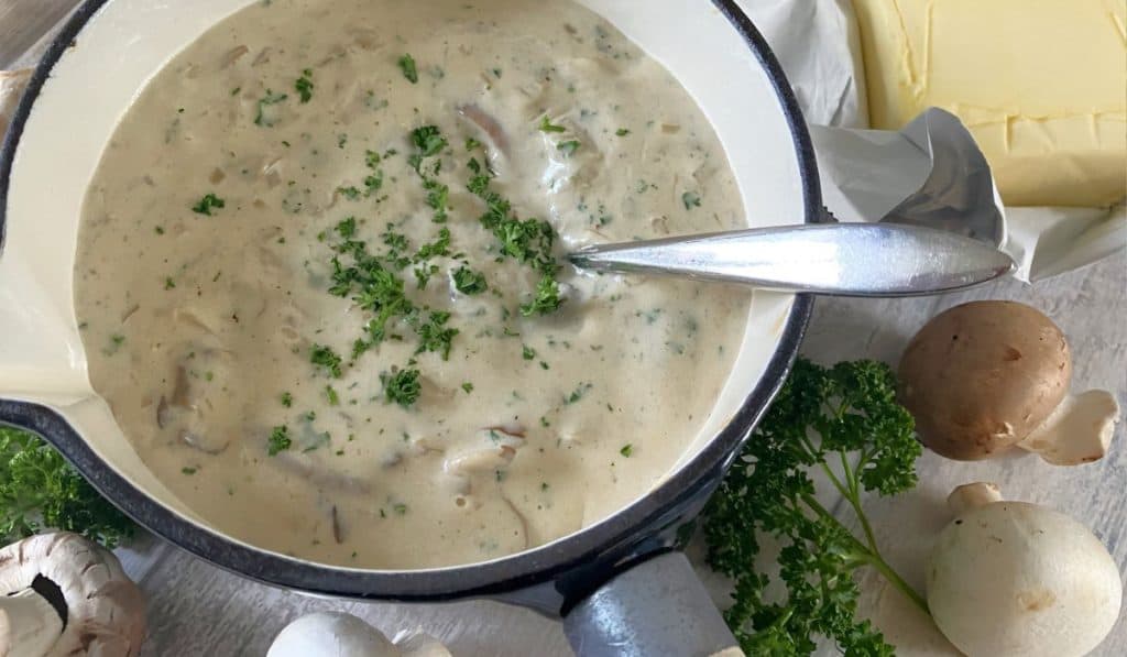 Champignonsaus Maken