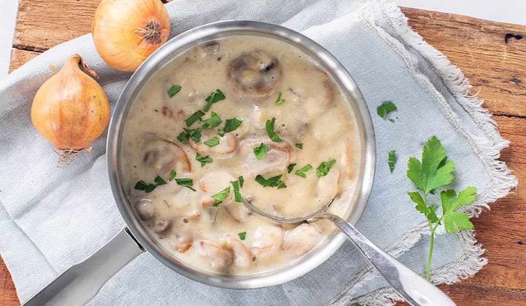 Champignonsaus Maken